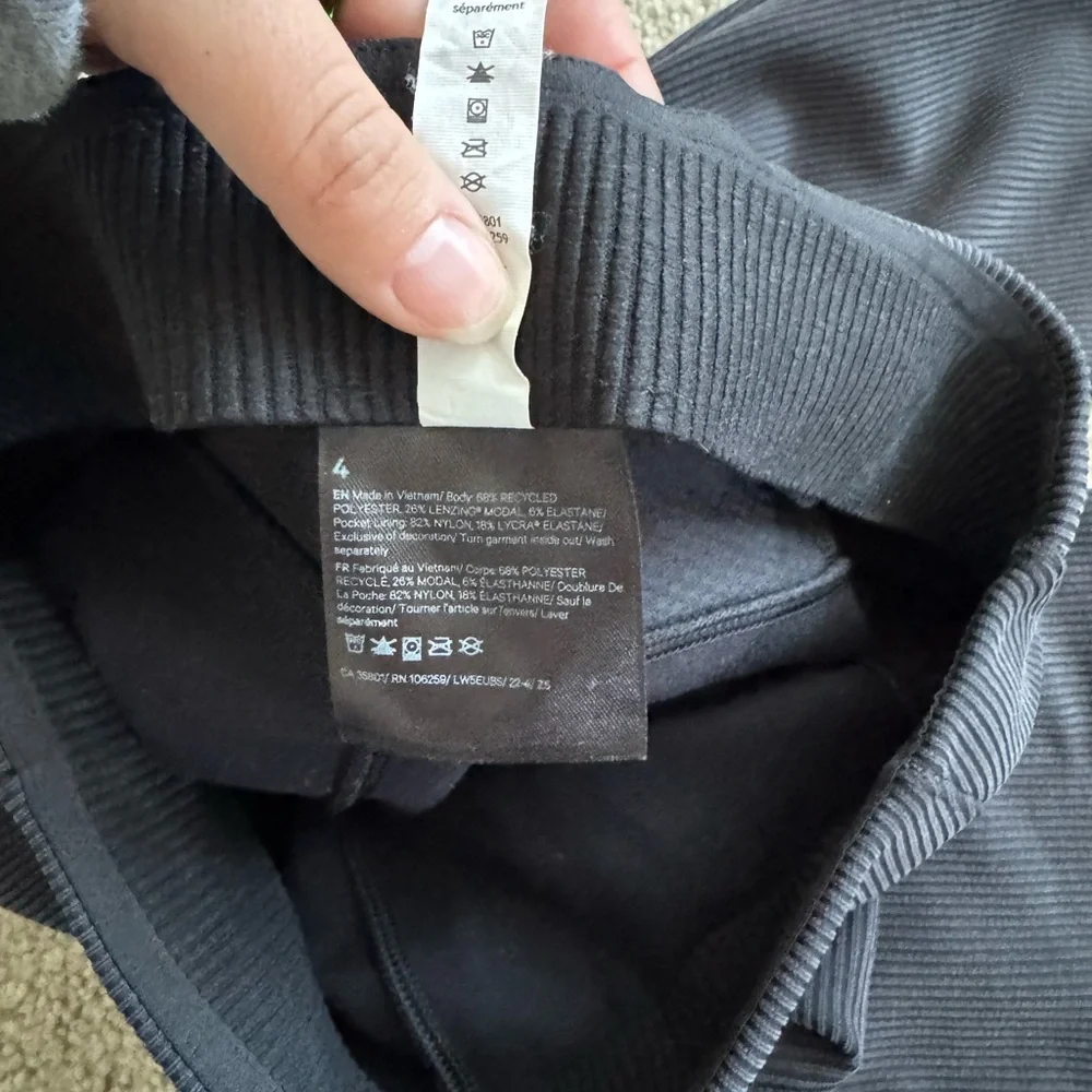 Lululemon - Softstreme Ribbed Zip Flare Pant - Picture 13 of 15